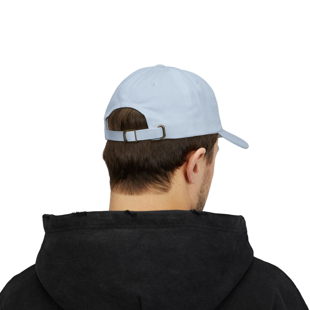 Dad Cap — Fun Donut 'Outcrop' Embroidered Cotton Hat